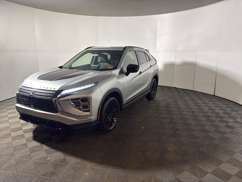2026 Mitsubishi Eclipse Cross Black Edition in Alloy Silver Metallic — front three-quarter view